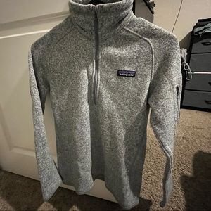 Patagonia better sweater XS birch white